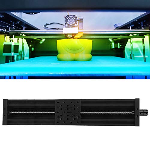 Aluminum Alloy Screw Slide Linear Table, High Rigidity & Low Thermal Deformation, Ideal for Automation, 250-500mm Stroke, 2mm (500mm)