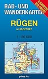  Rad- und Wanderkarten-Set: Rügen & Hiddensee: Mit den Karten: \