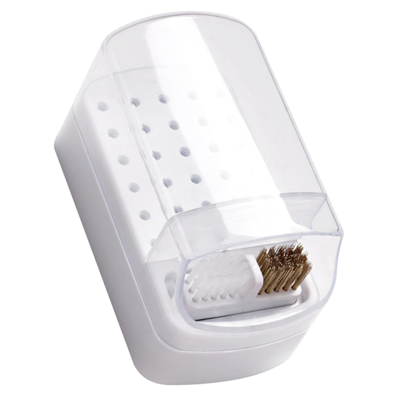 Alipis Porta Punte Fresa Unghie in Plastico 30 Slot, Organizzatore Elegante e Semplice per Conservare e Proteggere Testine di Lucidatura Unghie in Modo Ordinato