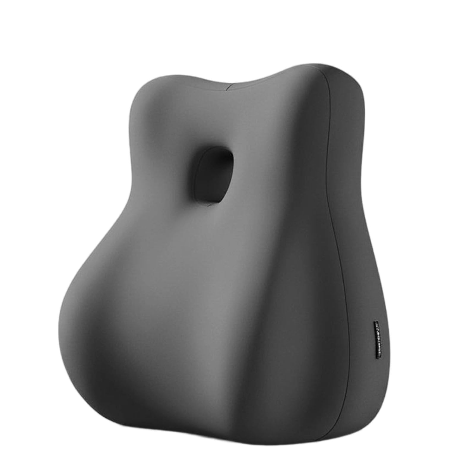 Amagogo Almohada de Pareja Cojín Respaldo de Posicionamiento Espuma Funda Extraíble Reduce Presión Adecuada para Lectura en Cama Relajación en Sofá Íntimas Jornada Sentada, Gris Espacial