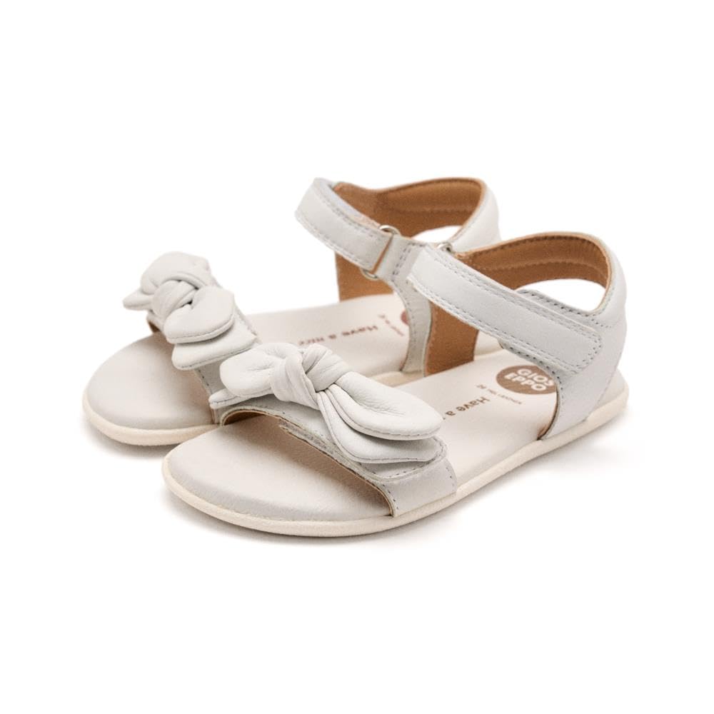 GIOSEPPO Baby Girl's Berkley Flat Sandal, White, 8.5 UK Child