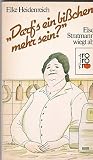 Cover zum Buch "Darf's ein bißchen mehr sein?": Else...