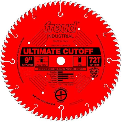 Freud LU85R009 9" Ultimate Cut-Off Blade, Multi, One Size