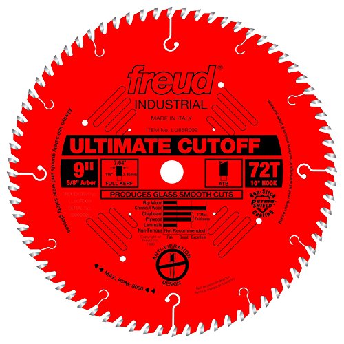 Freud 9" x 72T Ultimate Cut-Off Blade (LU85R009)