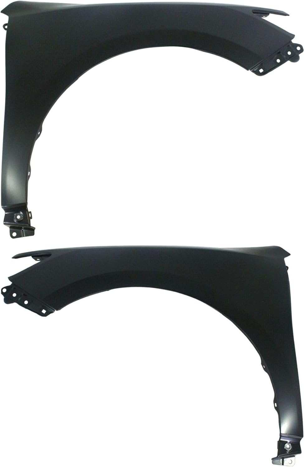Quarter Panel Set of 2 Front Right Left Primed Steel Repair Patch for Toyota for Camry Hybrid L/LE/SE/XLE 2012-2014 Car without Hole