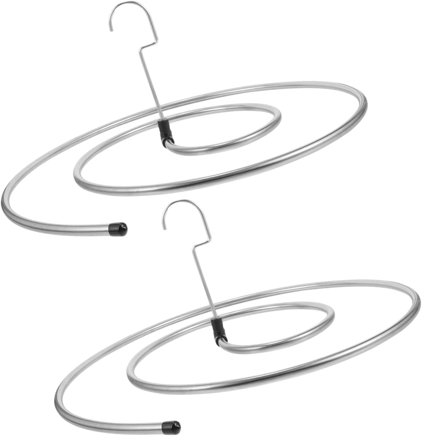 Spirals Clothes Drying Rack Stainless Steel Rustproof Space Saving Designs for Indoor Outdoor Use Easy Assembly Quick Assembly Clothes Drying Stand
