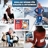 THE HEAT COMPANY Bodywärmer - 10 Stück - Wärmepflaster Rücken & Nacken - EXTRA WARM - Körperwärmer - Rückenwärmer - 12 Stunden wohlige Wärme - luftaktiviert - rein natürlich