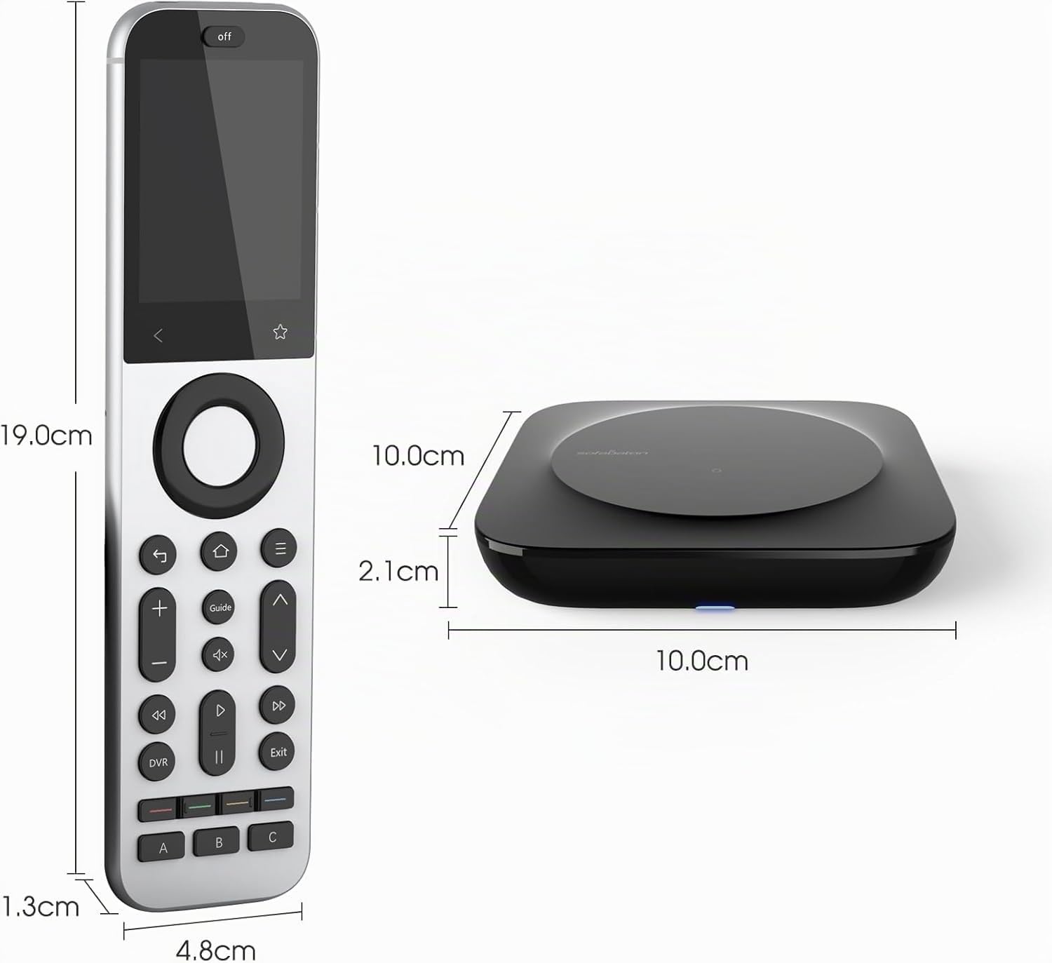 SofaBaton X2 Télécommande universelle avec écran tactile, hub puissant, activités personnalisables à un bouton et application personnalisée - Compatible avec Alexa, Google Assistant et Home Assistant