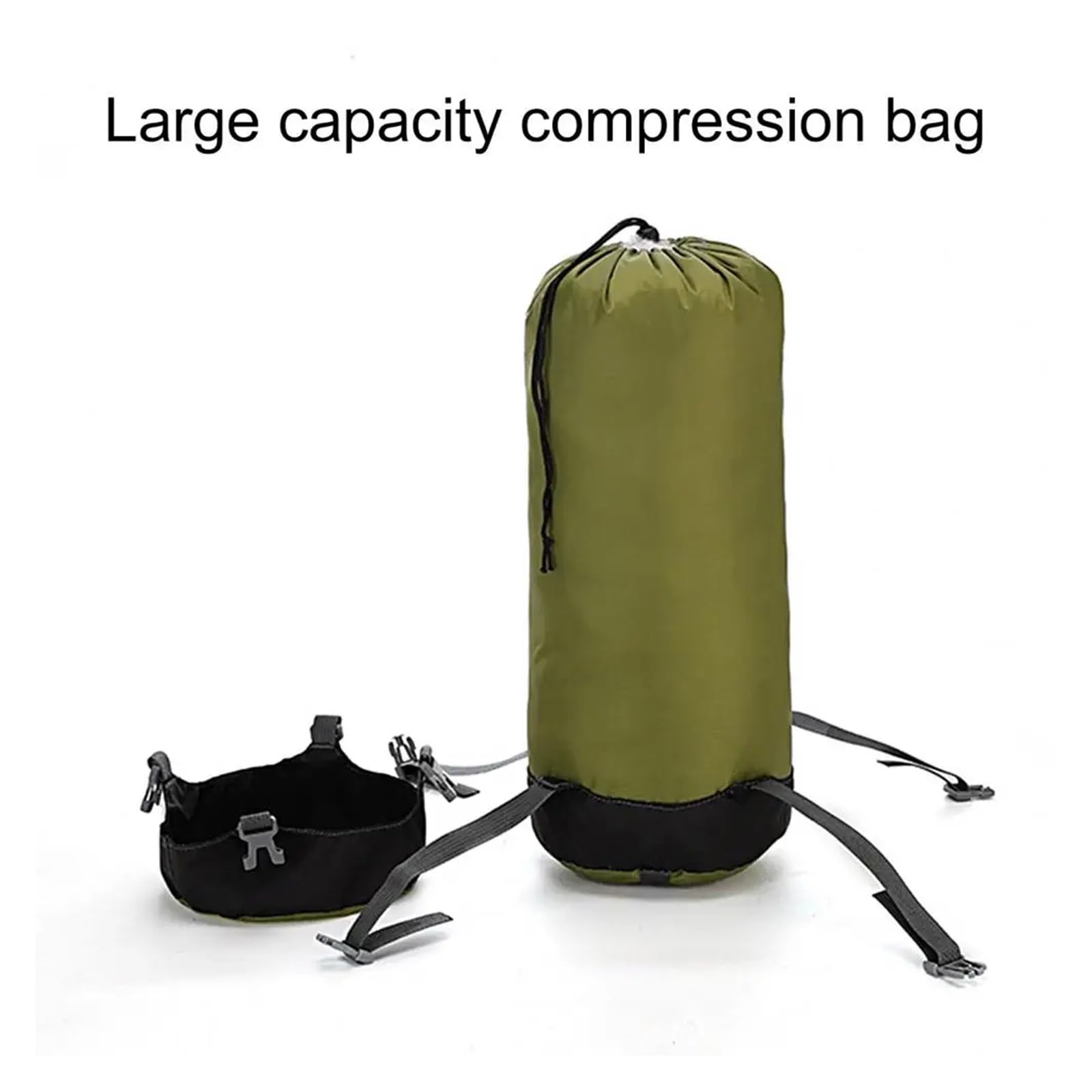 Schlafsack Schlafsack Kompression Wasserdicht Einstellbare Schnalle Nylon Unten Jacke Bettdecke Lagerung Zeug Tasche