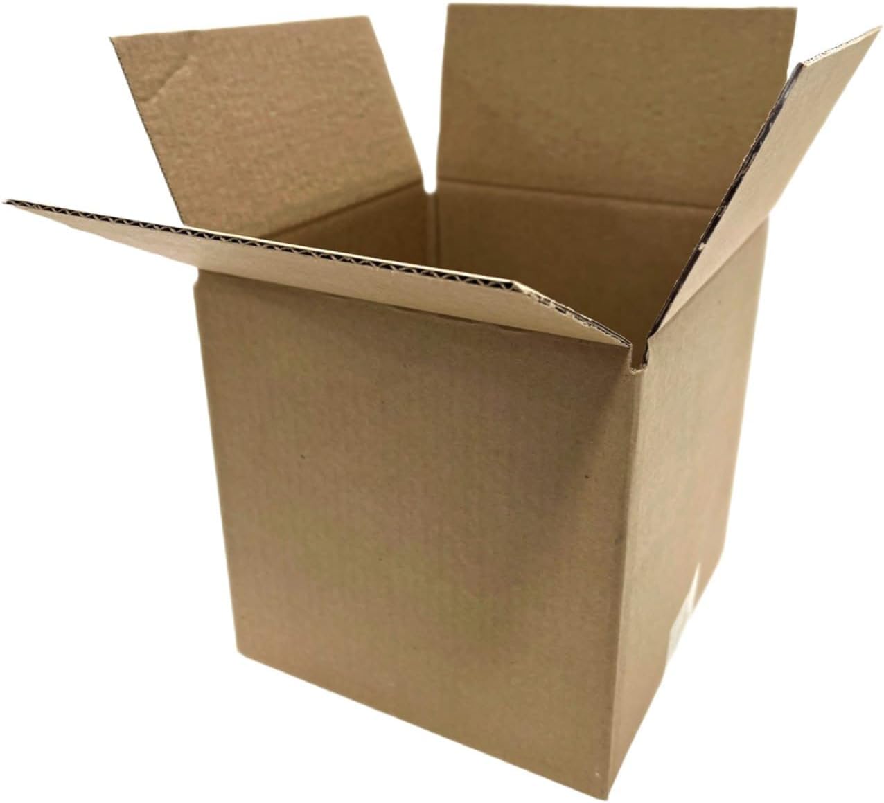 50-Pack 8x8x8 Corrugated Shipping Boxes - Brown Kraft Cardboard Mailers with Easy Assembly
