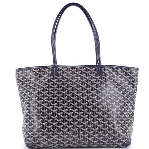 Pre-Loved Artois Tote Coated Canvas MM, Blue