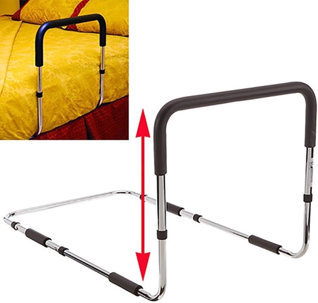 Bed Side Assist Handle Bar Safety Rail-Bed Support Rail - Medical Bed Support Bar - Assist Grab Handle for Disabled, Elderly, Adults, and Children,Free Fixing Strap : Health & Household