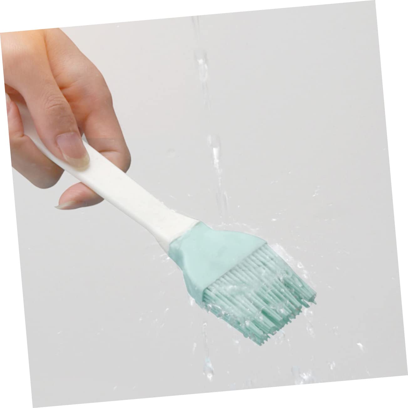 ifundom 4pcs Portable Silicone Bbq Oil Brush Ergonomic Kitchenware for Easy Grilling and Baking Random Colors Lightweight Easy to Clean for Cooking and Marinating