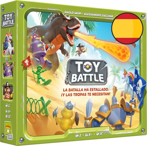 ¡Juega como un general! Toy Battle: Estrategia dinámica para familias, batallas en tierra, mar, aire y espacio ¡a partir de 8 años!
