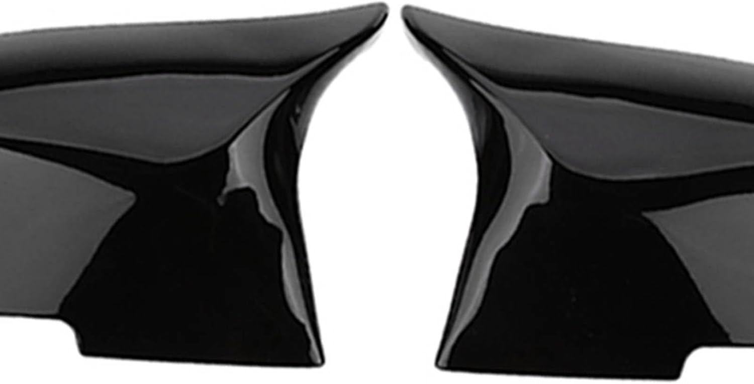 Rearview Mirror Cover Rearview Mirror Rearview Mirror Cover for 220i 328i 420i F20 F21 F22 F30 F32 F33 F36 X1 Glossy Black (Paint)