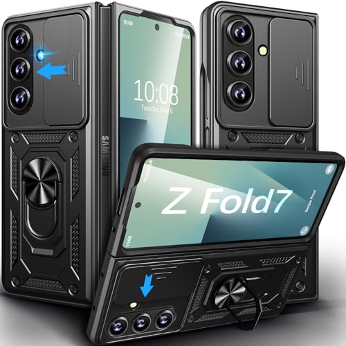 Coque Samsung Z Fold 7 antichoc protection militaire à support magnétique