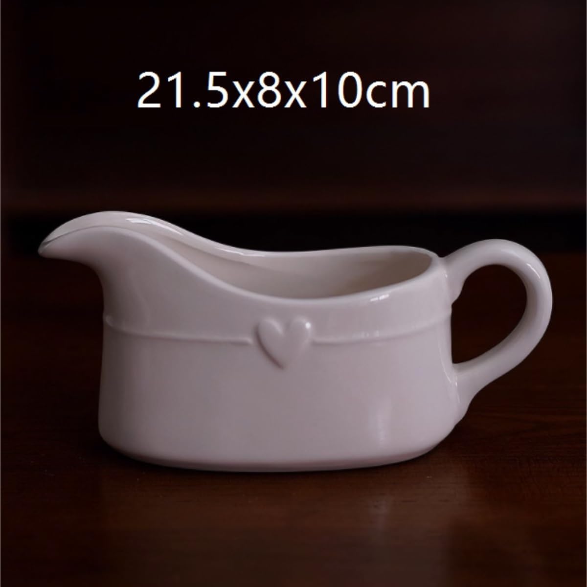 Sauce Boat for Salad Dressing Nordic Simple Ceramic Sauce Pot with Handle Milk Pot Household Juice Bucket for Kitchen Restaurant