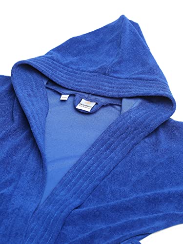Image of CREEVA Cozy Hooded Bathrobe for Kids - Lightweight, Quick-Dry, and Perfect for Daily Use