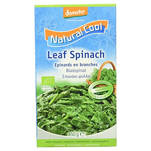 Natural Cool demeter Bio Blattspinat, 450 g (Tiefgefroren)