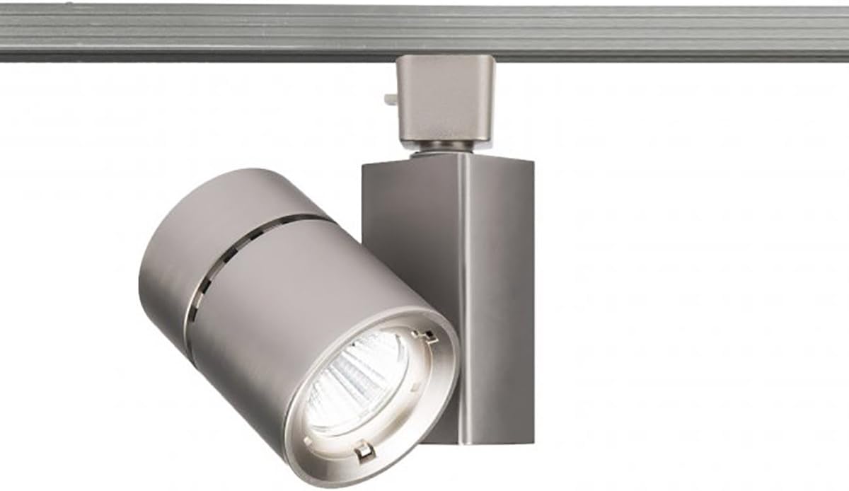 WAC Lighting L-1023F-927-BN Exterminator II L Series LED1023 LED Energy Star Track Head Finish 90+CRI and 2700K, Flood Beam, Brushed Nickel