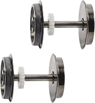 Durable Metal Wheels For HO Scale 1 87 Model Trains Delivering Shock Absorption And Smooth Rolling For Realism 1:87 HO Scale Model Railway Hobby Train Accessory