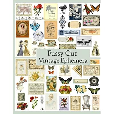 Fussy Cut Vintage Ephemera