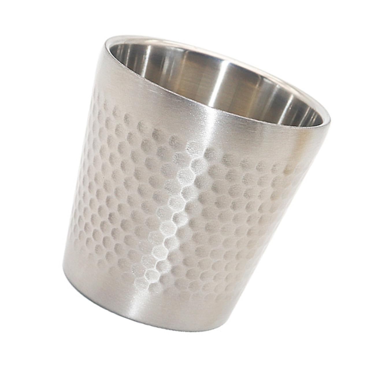 BESTYASH 1Pc Durable Stainless Steel Shaving Bowl for Men Capacity Foaming Shaving Mug for Creating Bubbles Compact Design for and Travel