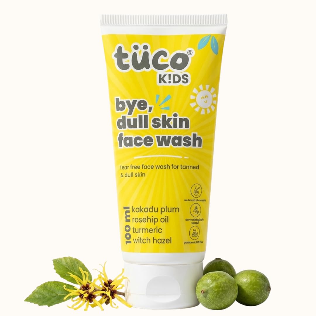 Tuco® Body Lotion for Dry & Oily Skin Kids, Women, Men | Daily Use | Removes Tan, Moisturizes, Hydrates & Nourishes | Enriched with Shea Butter, Turmeric, Kakadu Plum | SLS & Paraben free | 100 ml