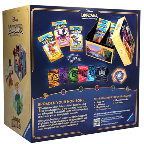 Disney Lorcana Set 3 Trove Pack version anglaise originale coffret complet - 3