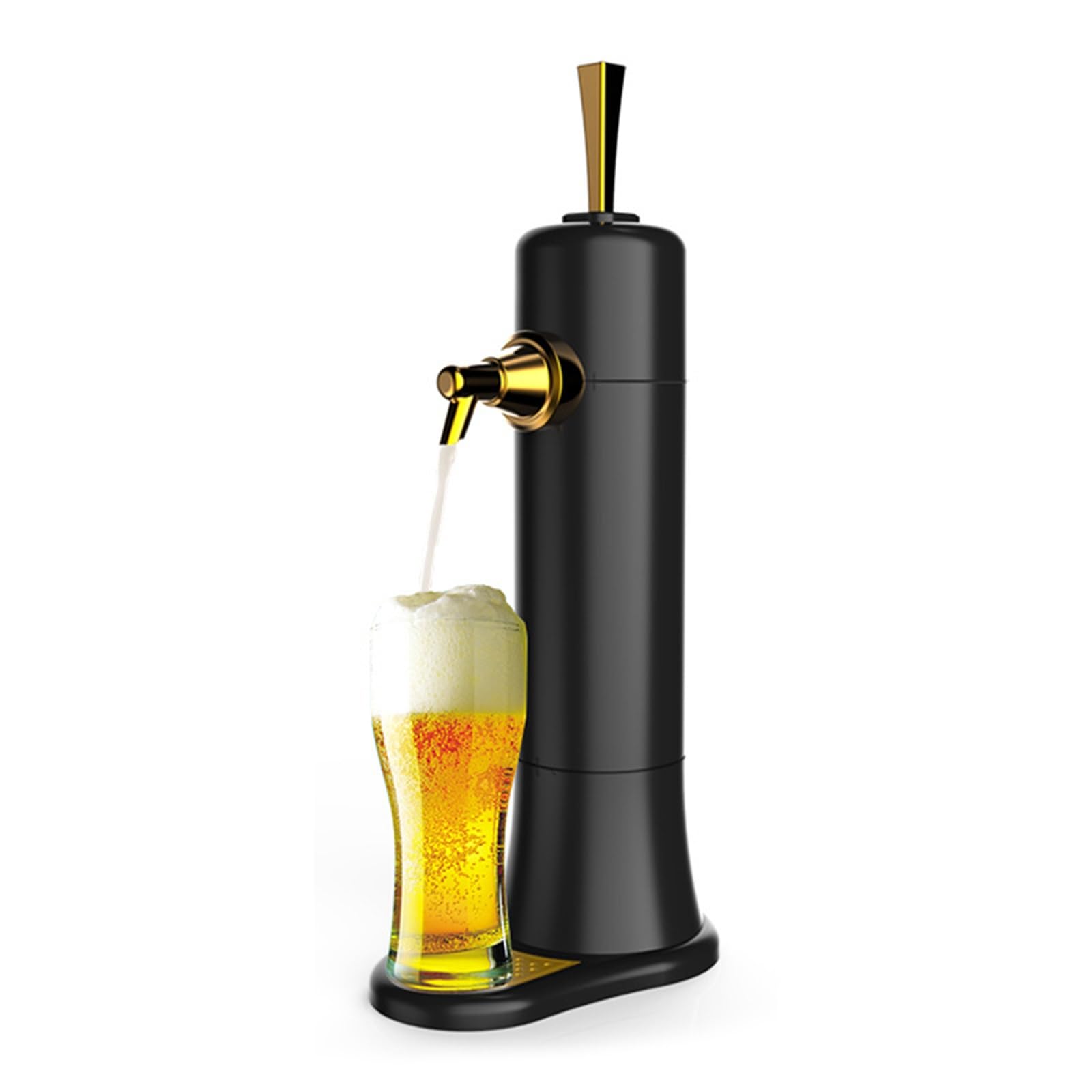 Espumador ultrasónico + dispensador cerveza To Go – Grifo de cerveza para casa con vibración de alta frecuencia y espuma rica