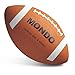 Mondo Toys - Rugby American Football - Pallone da Football Americano in gomma - bambini e adulti - superficie morbida - colore arancione - 13222