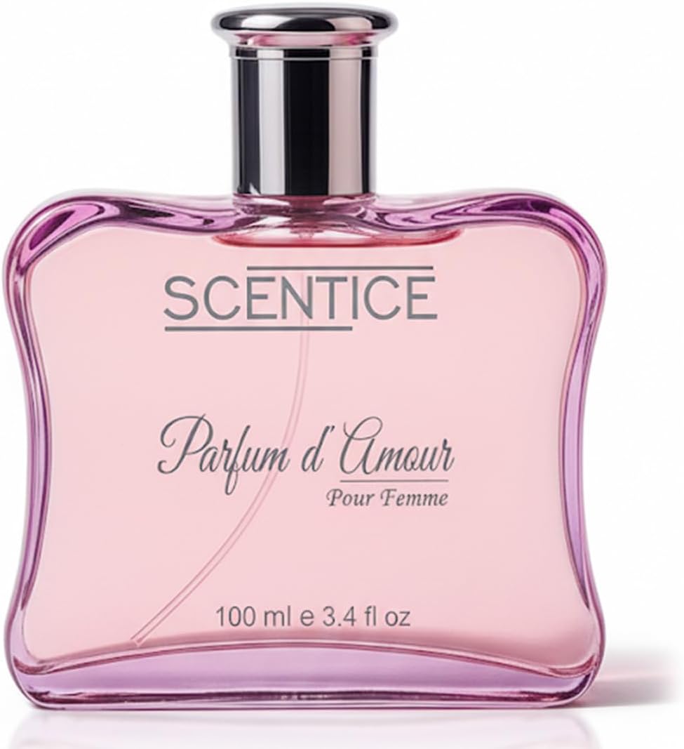 Parfum d'Amour Premium Long Lasting Perfume, Eau De Parfum for Men & Women with Strong Fresh & Fruity Fragrance Scent, Best Valentine Gift - 100 ml