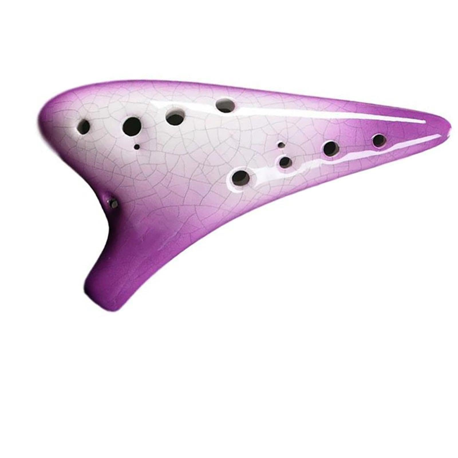 Ocarina Céramique Ocarina 12 Trous Alto C Clé AC