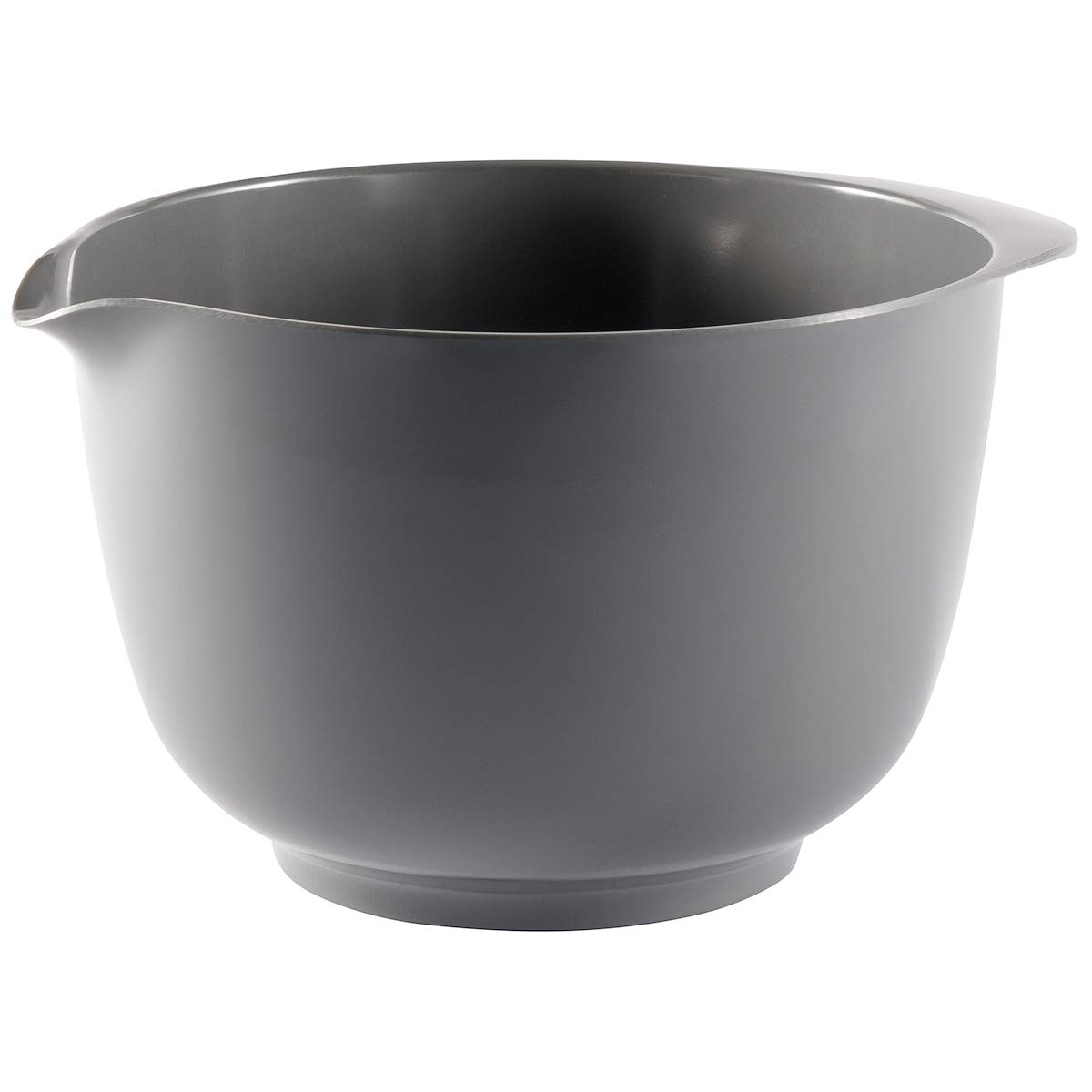 Hutzler Melamine Mixing Bowl, 2-Liter, Gray