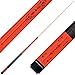 Sterling Gaming Forged Etched Series ET03 Custom Engraved Orange Pool Cue - Black