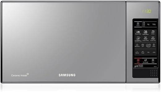 Samsung Libera installazione Forno Microonde Ge83X, 23 Litri, 800 W, Con Piatto...