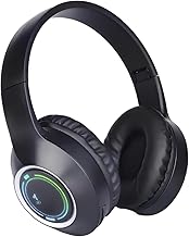 Bluetooth Headphones Over Ear,Wireless Headphones Low Latency, Hands-Free Calls, Noise Reduction Headphones Deep Bass, HiFi Stereo Foldable Headset for Sports Travel Cellphone Tablet Office