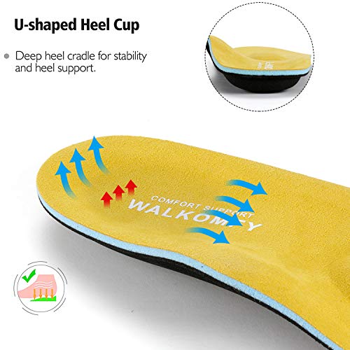 Walkomfy Full Length Orthotic Inserts Arch Support Insole thumb #2
