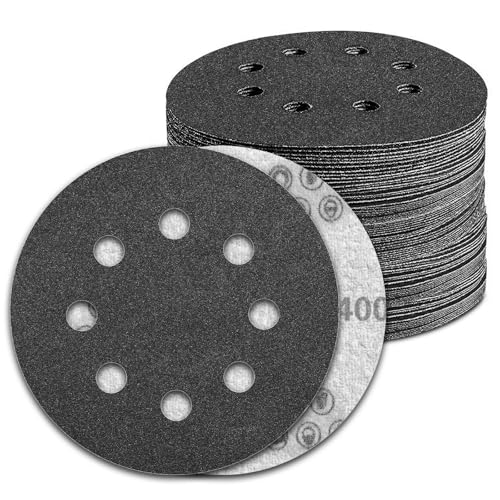Papier abrasif en carbure de silicium grain 400 à fixation crochet et boucle