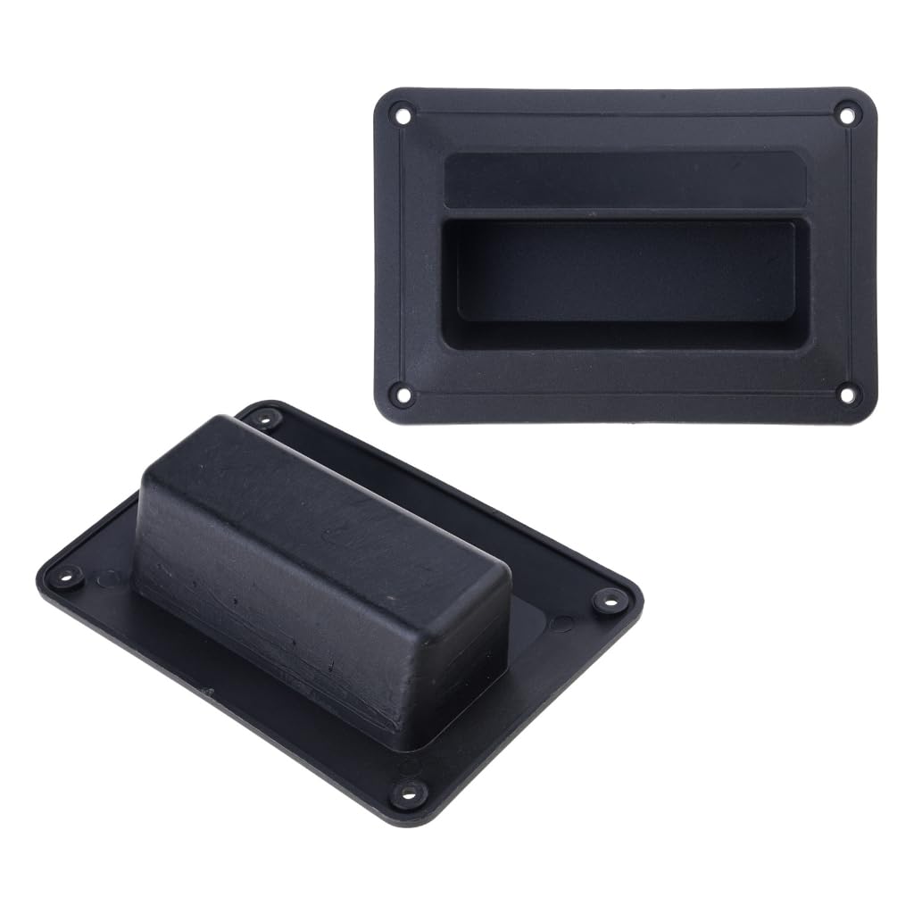 Elnwnnkc Convenient Recessed Handle Grasp Handle Grip Holder for Easy to Carry and Install Include