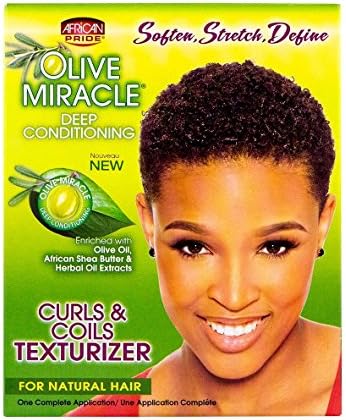 African Pride Olive Miracle Curls and Coils Texturizer
