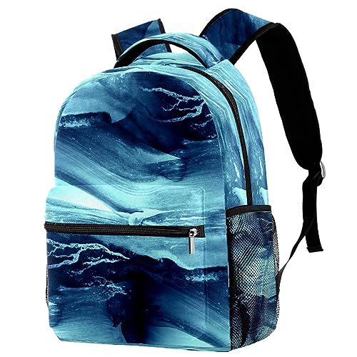 Sac à dos de voyage Campus bleu aux finitions soignées pour adolescents