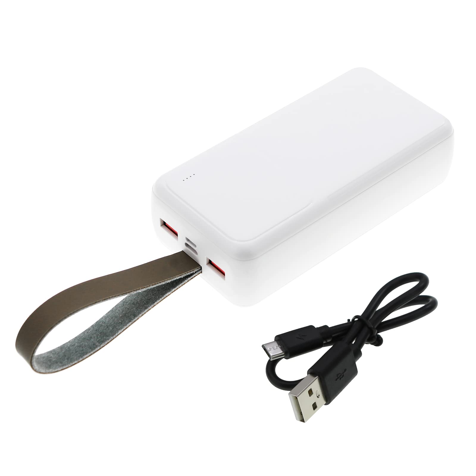 PowerBank 30 000 mAh Batterie externe pour téléphone portable : 22,5 W PD QC 3.0 - Chargeur rapide USB C avec écran LED 3 sorties et 2 entrées - Chargeur portable pour smartphones