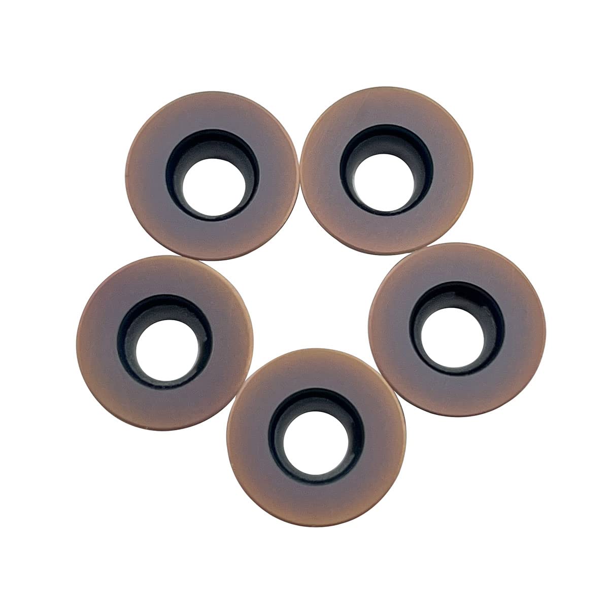 10PCS RDKW1204MO YBG205 Indexable Milling Carbide Cutting Inserts for Processing Steel,Stainless Steel,Cast Iron