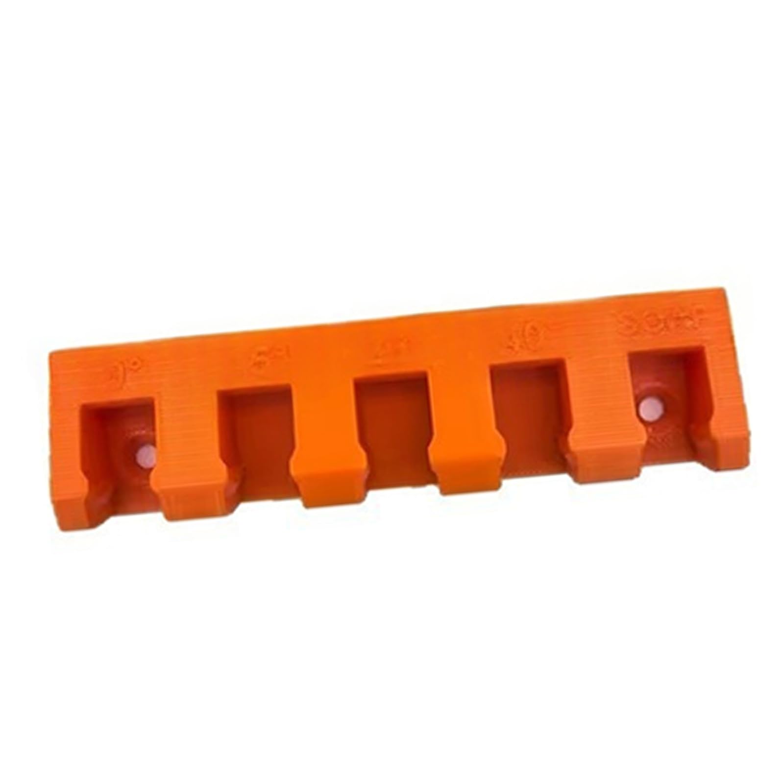 Zbiianxer Oranges Nozzle Holder Rack For High Pressure Washer Organize Multiple Nozzles Easily In Garage Nozzle Stand For Power Washer