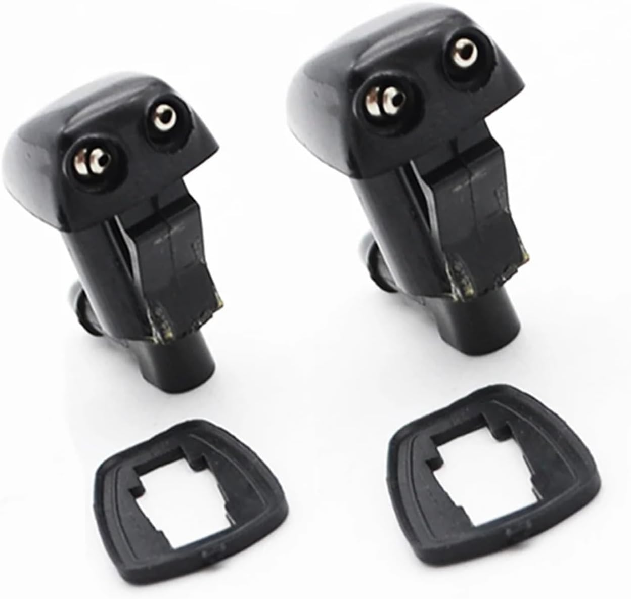 2Pcs/Set Front Windshield Washer Jet Nozzles Compatible with Toyota Avensis Verso XM20 Highlander XU20 Prius XW20 2003 2004 2005 2006