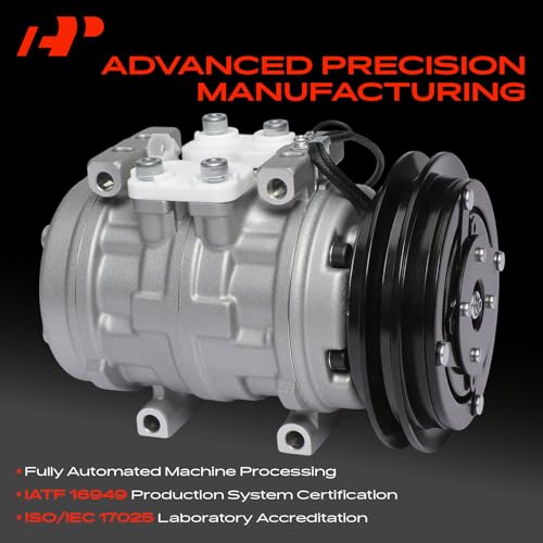 A-Premium Air Conditioner AC Compressor with Clutch Compatible with Toyota Corolla 1986-1988, 4Runner 1984-1988, Supra 1986, Celica 1983-1985, Cressida 1985, Pickup 1984, Van, Van Wagon & Mazda RX-7 by A-Premium - Used condition - Image 3