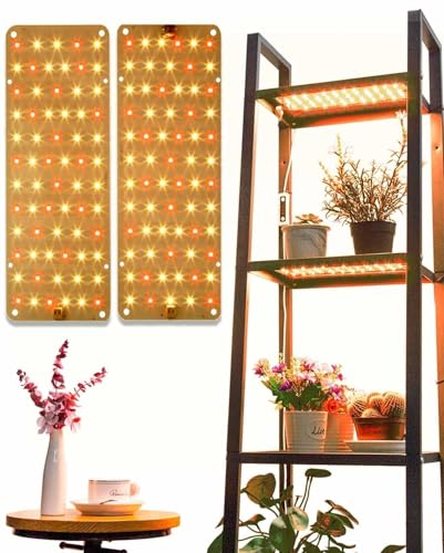 DOMMIA Grow Light, 20W Ultra-Thin Panel Grow Lights for Indoor