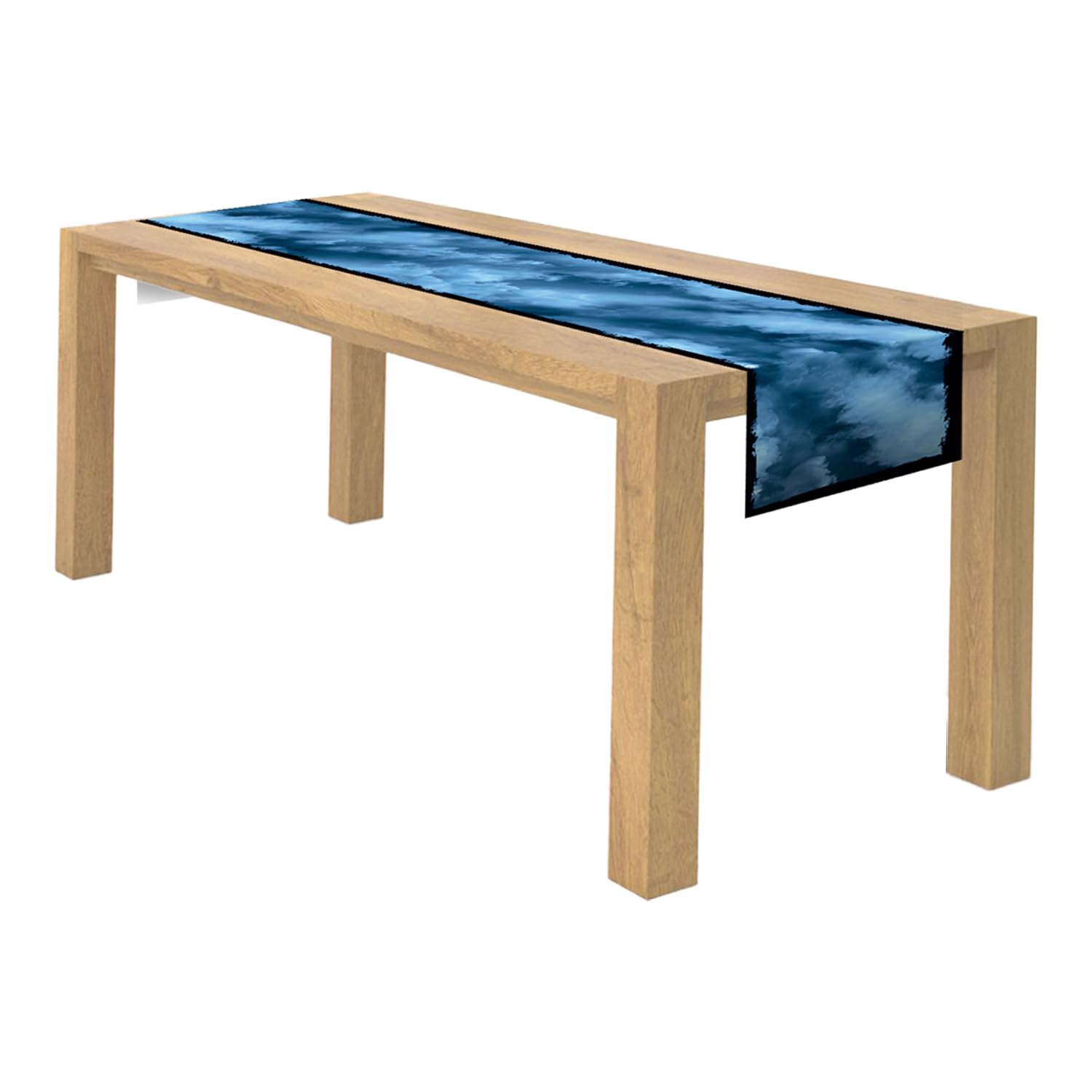amscan 9916709 Table Runner with Haunted Forest Design 40 x 180 cm Multi-Coloured