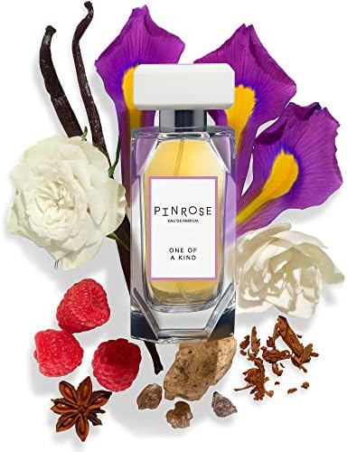 PINROSE Perfumes One of a Kind (formerly Pinrose, the scent) - Eau de Parfum Fragrance Spray for Women - Clean, Vegan, Cruelty-free, and Hypoallergenic Scent with Essential Oils - Notes of Bulgarian Rose, Turkish Clove, Patchouli, Vanilla, Musk and Ambergris